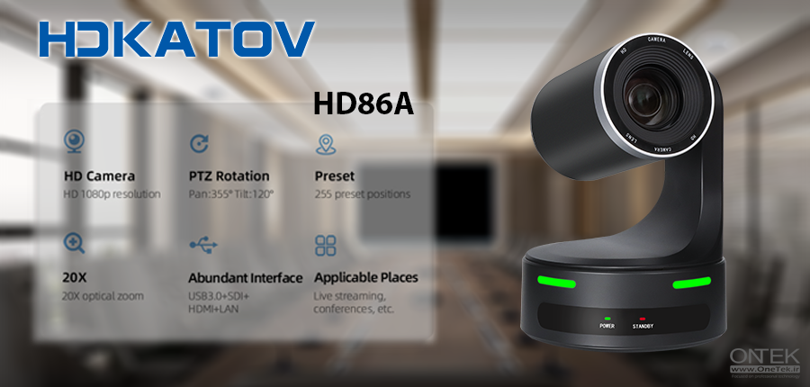 دوربین کنفرانسی کاتو مدل KATO KT-HD86A