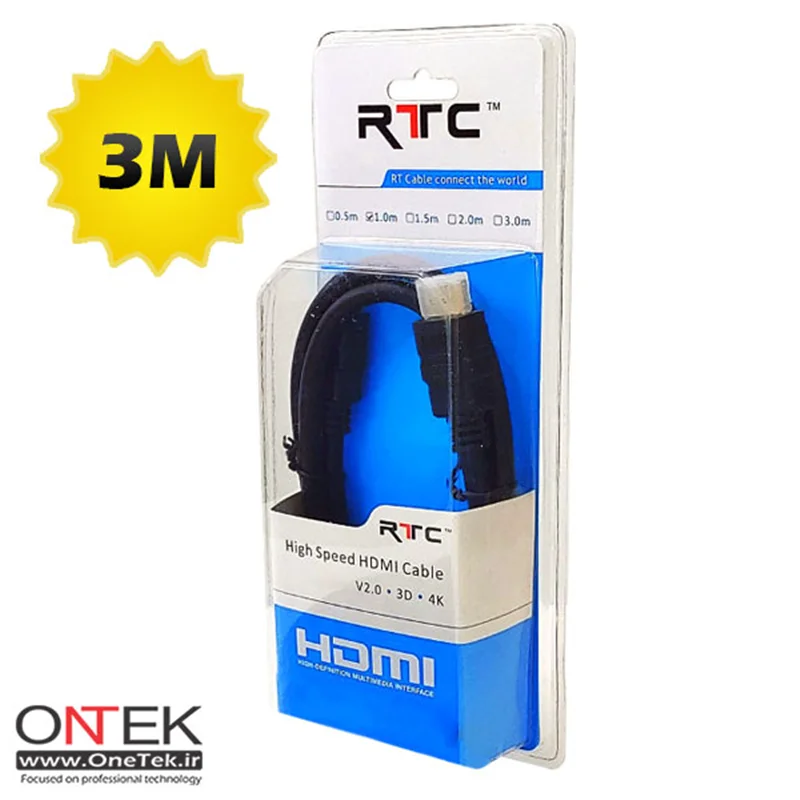 RTC HDMI Cable 3M